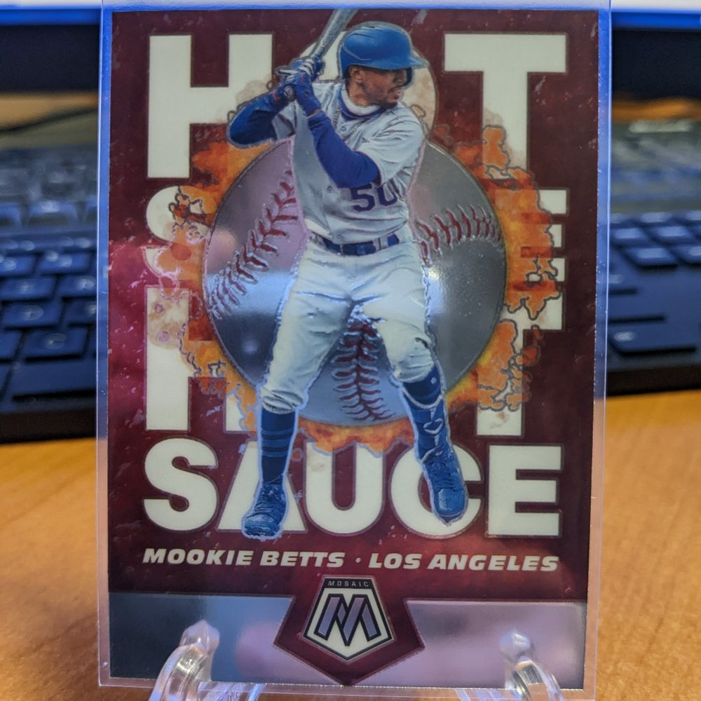 2021 Mosaic - Mookie Betts - Hot Sauce